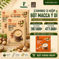 Danongwon 3 Hộp Bột Ngũ Cốc Macca Ý Dĩ 10 Gói/18g – Bổ Sung Chất Xơ & Dinh Dưỡng