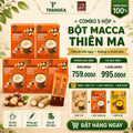 Danongwon 5 Hộp Bột Ngũ Cốc Macca Thiên Ma 10 Gói/18g – Bổ Sung Dinh Dưỡng
