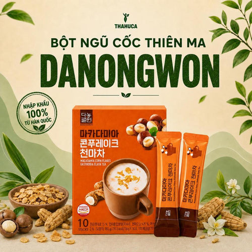 Danongwon Bột Ngũ Cốc Macca Thiên Ma 10 Gói/18g – Bổ Sung Dinh Dưỡng