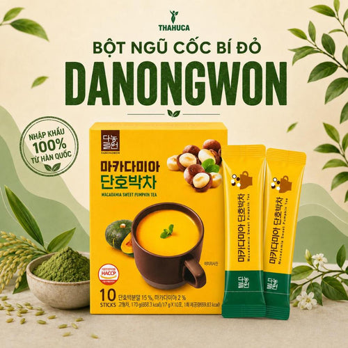Danongwon Bột Ngũ Cốc Bí Đỏ 10 Gói/18g – Bổ Sung Dinh Dưỡng